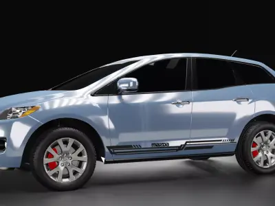 mazda cx7 3D model