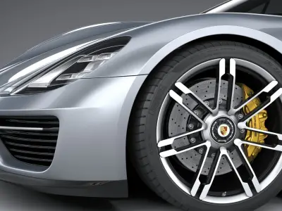 Porsche 960 Turismo 2021 3D model