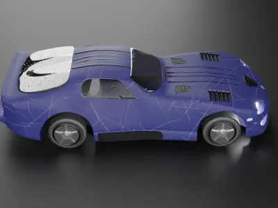 Dodge Viper 3D model get