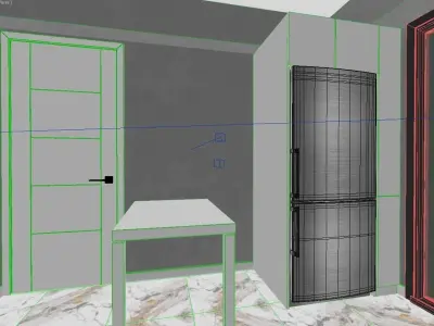 KITCHEN SCENE 3D model