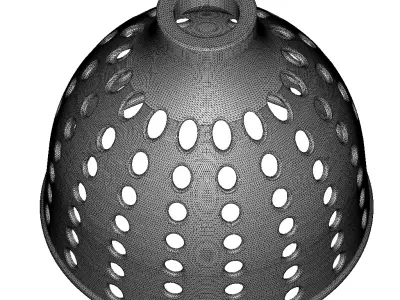 Premium Ceiling Lamp Cover 3D print model