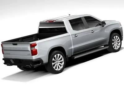 Chevrolet Silverado High Country 2019 3D model