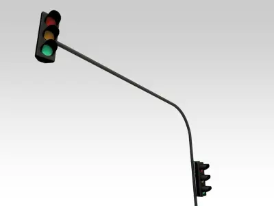 Traffic Lights 3D model