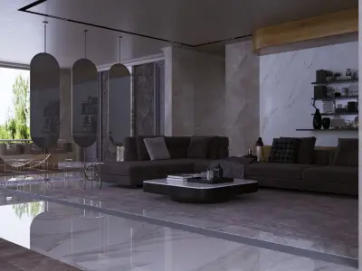 Interior - Livingroom - 160323 3D model