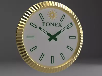 Fonex Classic Wall Clock 3D model