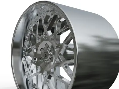 ASANTI AF890 WHEEL  3D print model