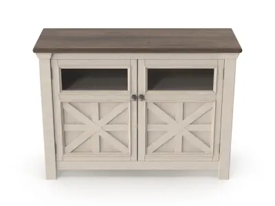 Tv Stand - 2 doors Low-poly 3D model