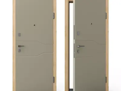 Carly Door 3D model