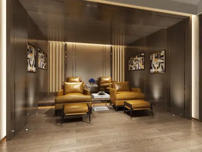 HOME CINEMA 3D model