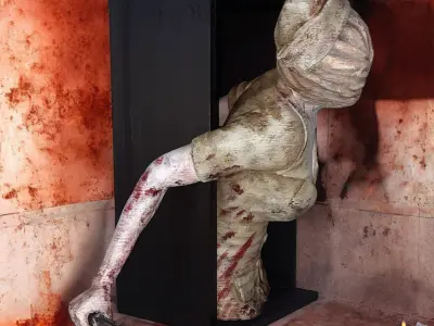 Silent Hill - Nurse - Book Nook 3D print model