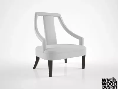 Wychwood Design AC816 armchair 3D model