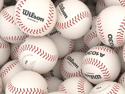 Baseball ball Free 3D model