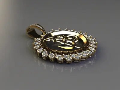FASION PENDANT UNIK 3D model