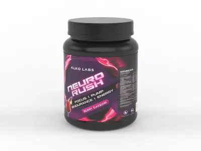 Protein Powder 3D model 33