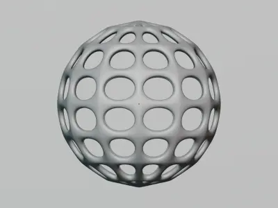 Sphere ball print model 3D print model