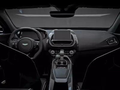 Aston Martin Valour 2024  Low-poly 3D model