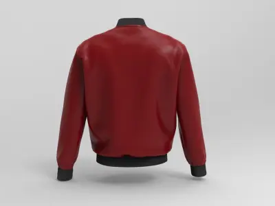 Mens Sport Jacket - Marvelous Designer 3D model