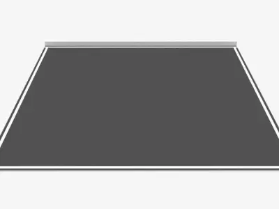Street Low Poly sheet 3D model