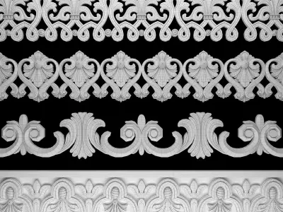 Path Ornament Pack 16 3D model