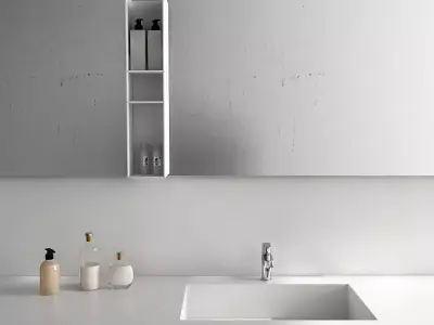 Bathroom furniture set Arcom Escape 2   3D model