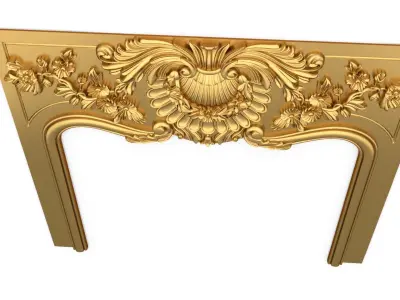 Classic decor ornament 85 3D model