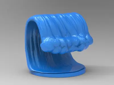 Big Waves 2 3D print model