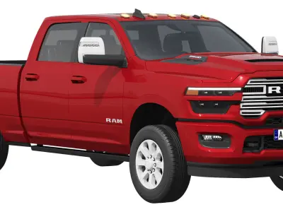 RAM 2500 Heavy Duty Laramie 2025 3D model