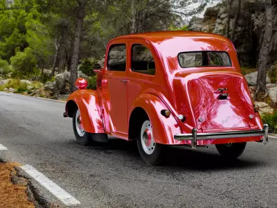 Anglia E494A 1949 3D model 3D model