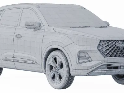 Chery Tiggo 4 PRO 3D model