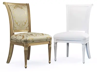 Alex Dining Chair Low-poly 3D model