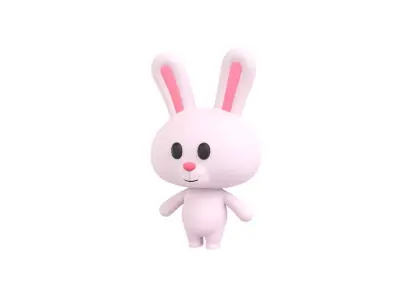 Character005 Rabbit 3D model