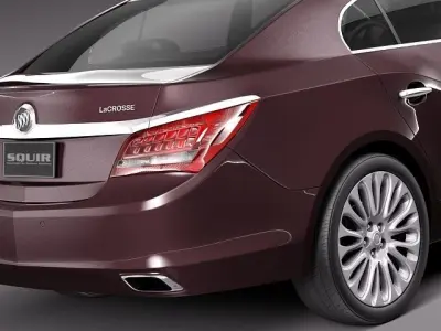 Buick LaCrosse 2014 3D model