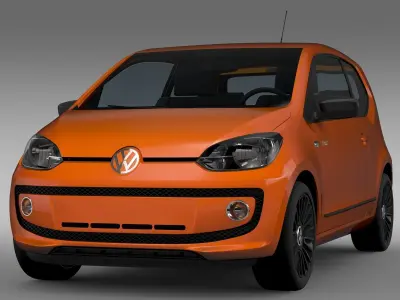 VW Cheer UP 2015 3D model