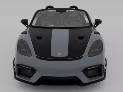 Porsche 718 Spyder RS 3D model