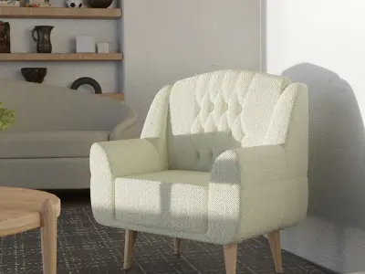 interior hall 3D model