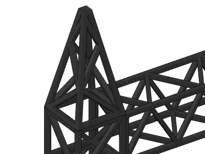 Switchyard Gantry 3D print model