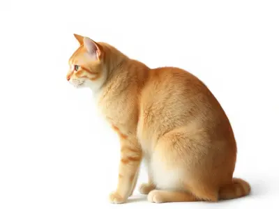 Realistic Cat D Model Pack Low-poly 3D model purchase