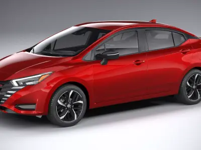 Nissan Versa 2023 3D model