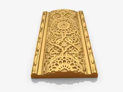 Classic decor ornament 281 3D model