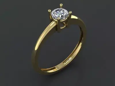Rings 3D print model 19