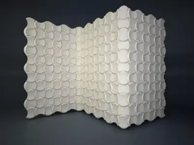 04 3DECOR PATTERN WALL Low-poly 3D model