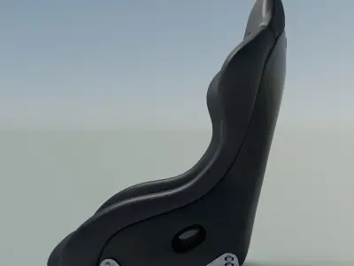 Race Car Seat 3D model