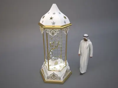 Ramadan decoration 3D model