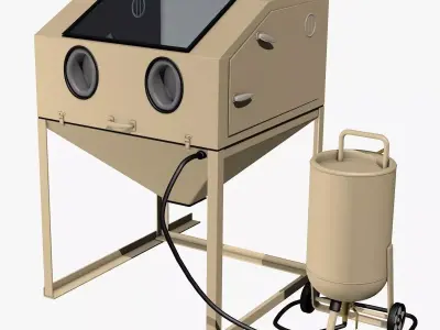 Blast Cabinet 3D model