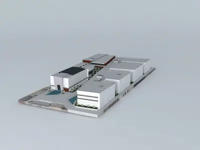 Academic rooms Free 3D model