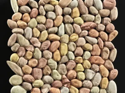 Pebble noise decor n1 3D model