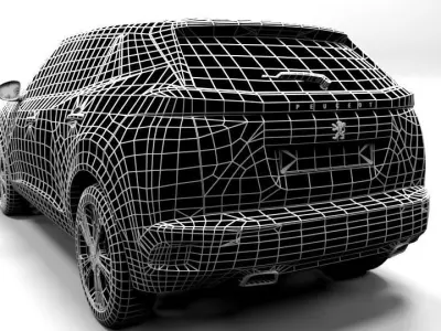 PEUGEOT 2008 2021 3D model