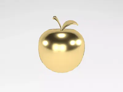 Apple v1 004 Low-poly 3D model