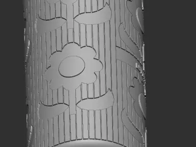 Flower Vase Beer 3D print model