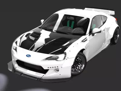Subuwu BRZ Rocket Bunny 3D model